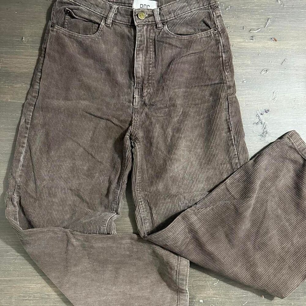 Bdg Women's Brown and Grey Trousers